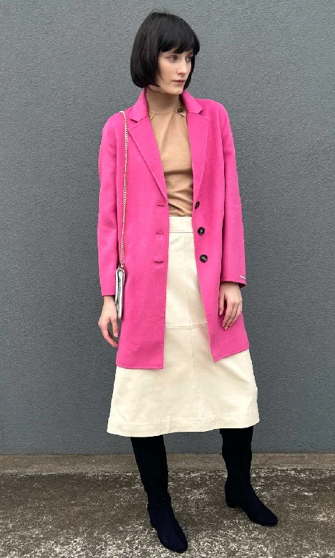 Marella Pink Wool Miriam Coat