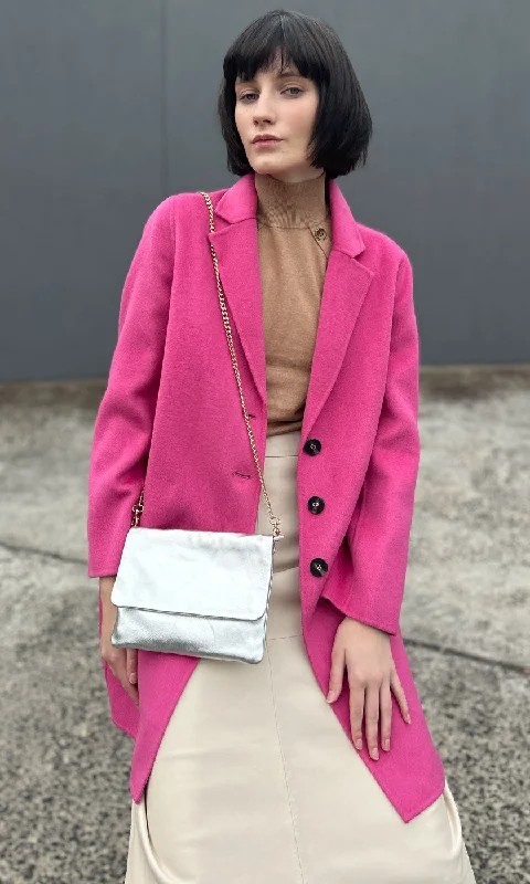 Marella Pink Wool Miriam Coat