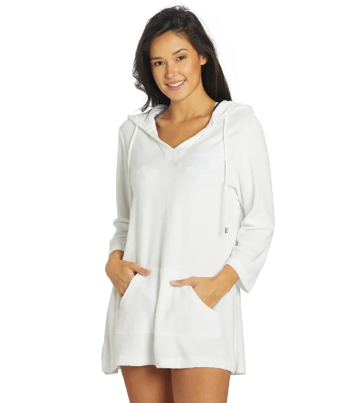 Tommy Bahama Women's Beach Terry Baja Tunic White