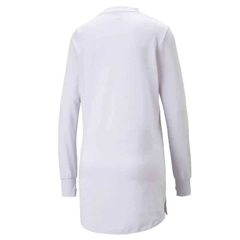 Puma Modest Activewear Crew Neck Long Sleeve Athletic T-Shirt