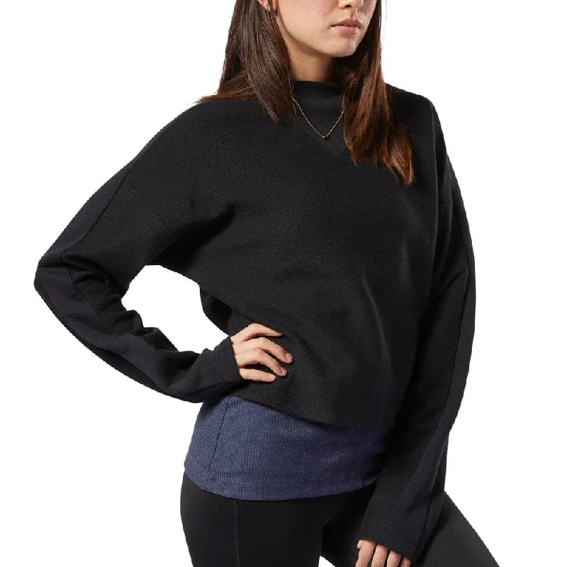 Reebok Training Essential Twill Sweatshirt For Women