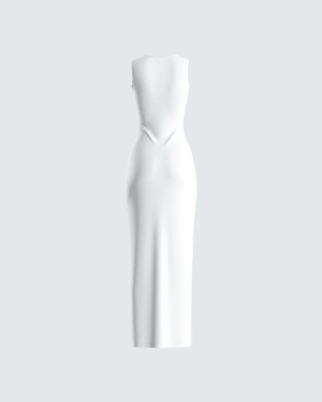 Bailey White Maxi Dress