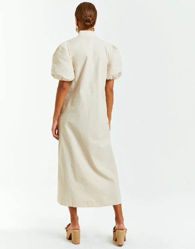 Elliana Barong Midi Dress