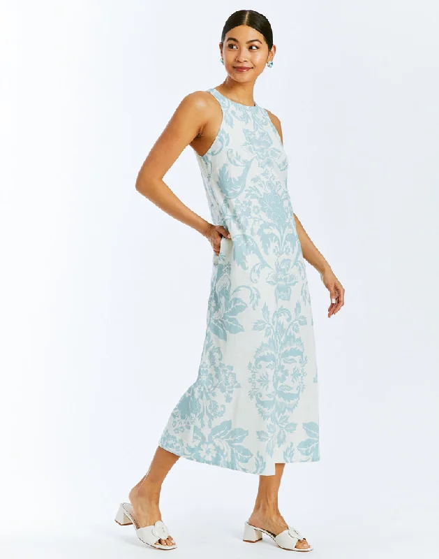 Farfalle Midi Dress