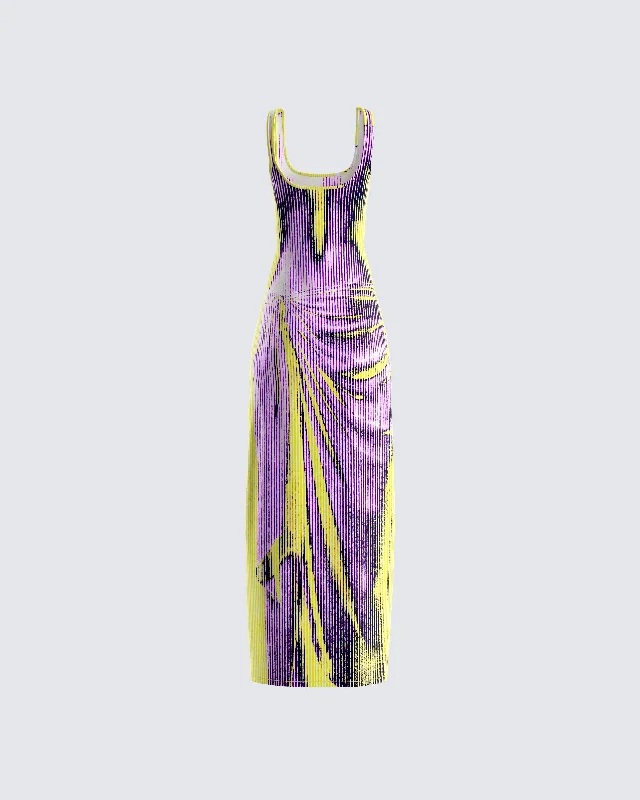 Mirabel Body Print Maxi Dress