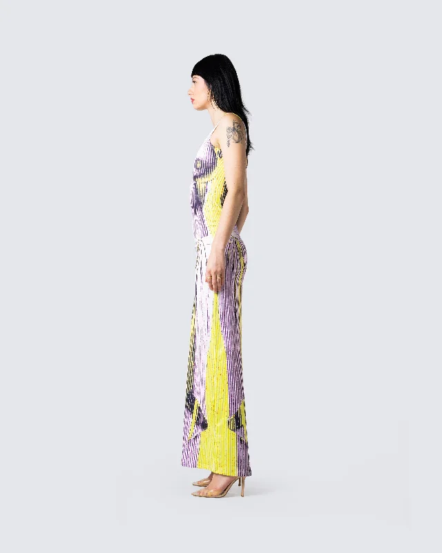 Mirabel Body Print Maxi Dress