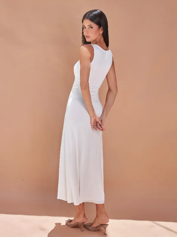 Siena Midi Dress Coconut