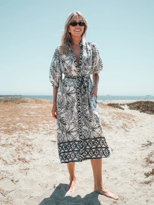 Palm Beach Midi Dress