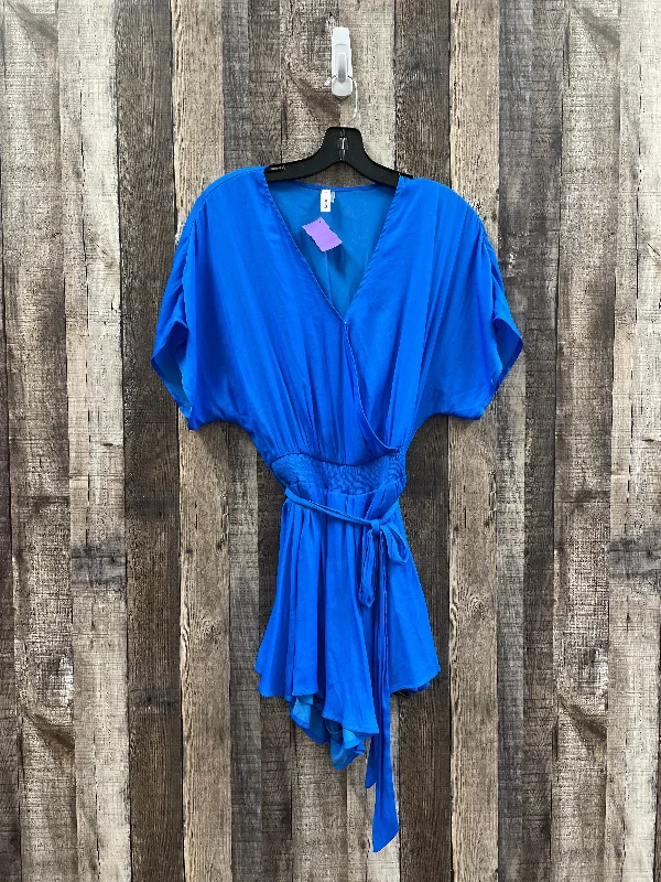 Blue Romper Glam, Size S