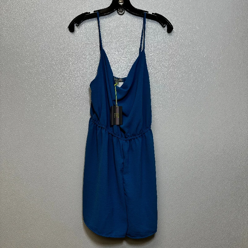 Blue Romper Good Luck Gem, Size M