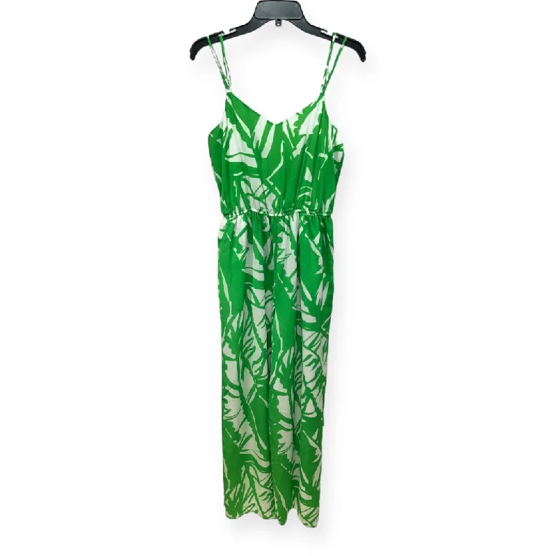 Boom Boom Green Botanical Jumpsuit Target-designer Lilly Pulitzer, Size S