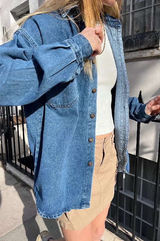 Alexia Denim Cargo Jacket