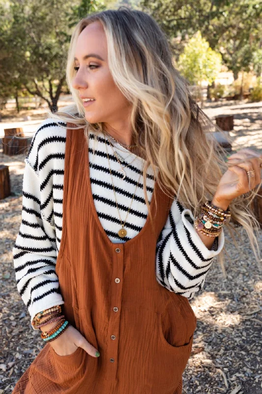 all-my-stripes-oversized-sweater-cream-black