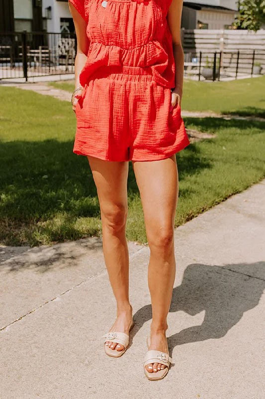 americana-attire-high-waist-shorts-in-red