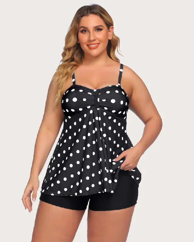 avidlove-women-leopard-swimsuits-with-shorts-retro-sailor-stripe-dot-tankini-set