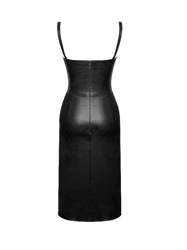 betsy-black-corset-leather-dress-with-lace-detailed