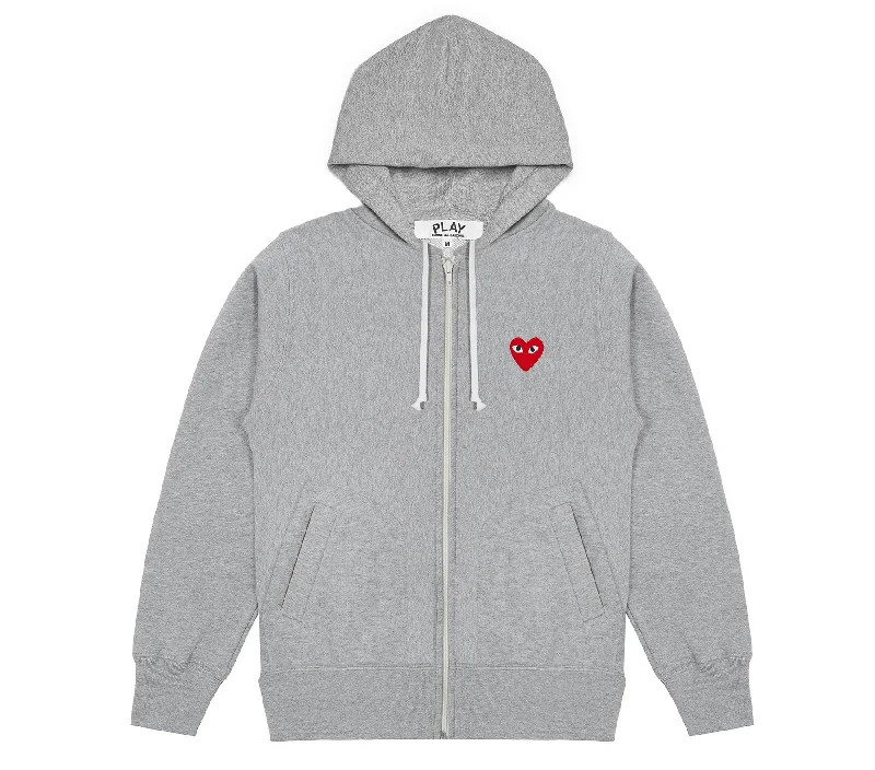 Red Emblem Hoodie Women