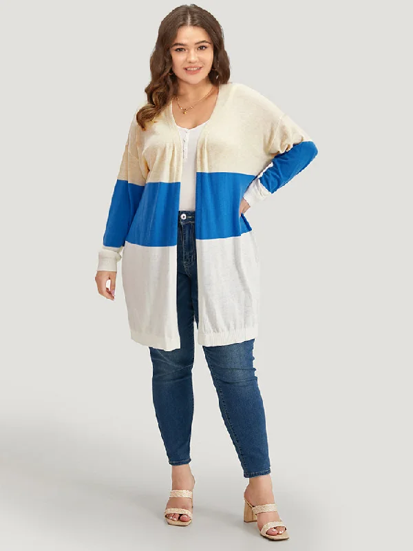 contrast-super-soft-open-front-lightweight-cardigan