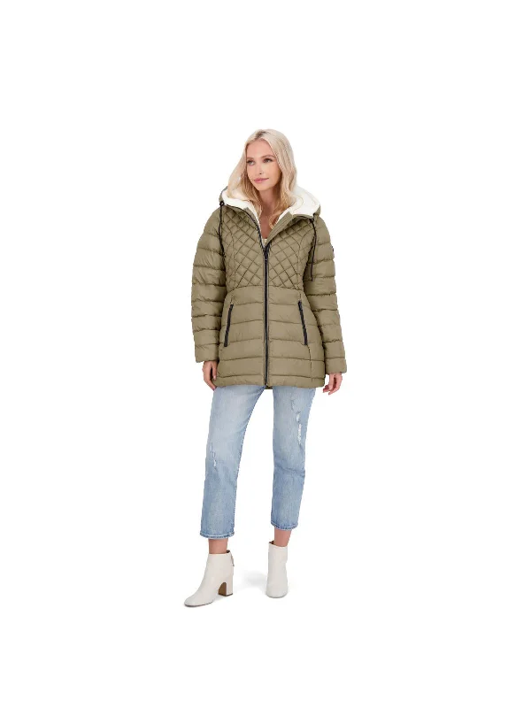 Cozy Lined Glacier Shield Womens Cozy Quilted Glacier Shield Coat