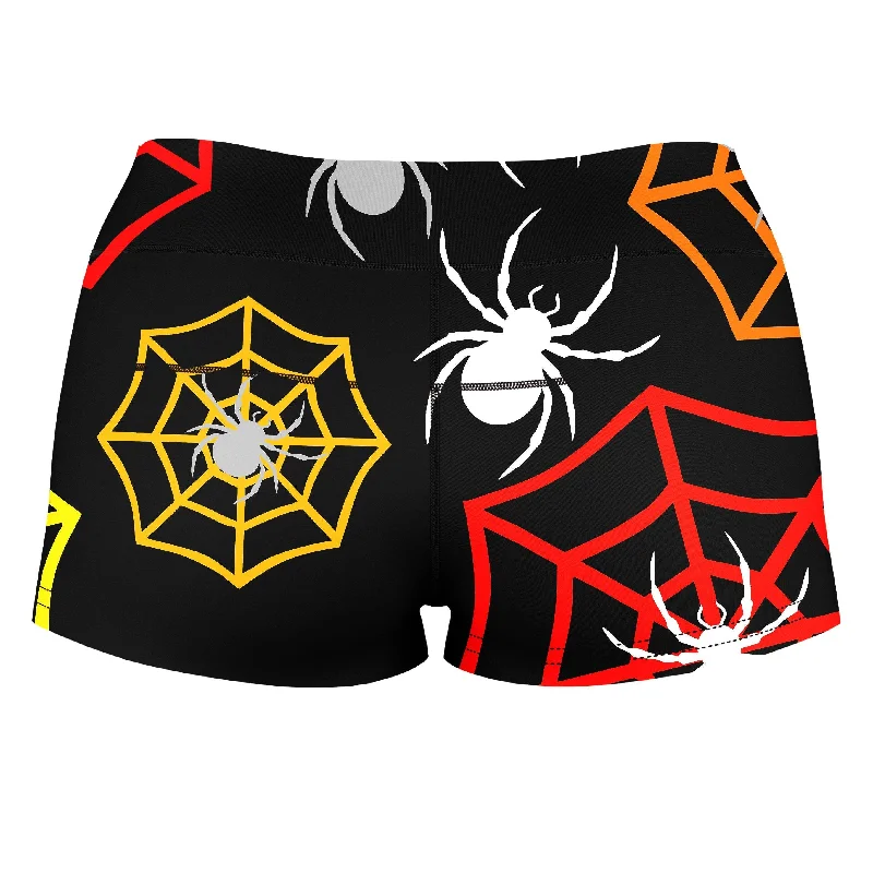 Creepy Crawlers High-Waisted Women's Shorts