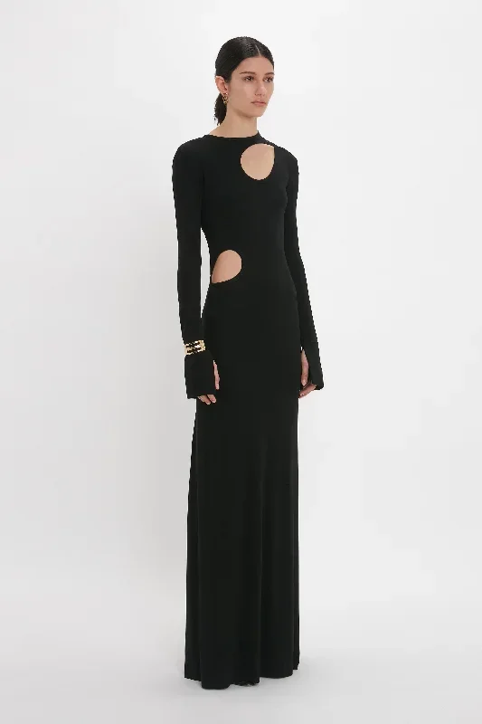 cut-out-jersey-floorlength-dress-in-black-19538