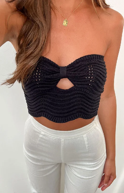 deni-black-knit-top