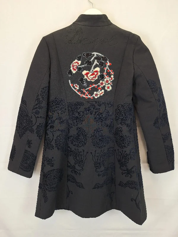 desigual-structured-embroidered-winter-coat-size-12-b014-486-ba