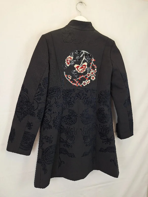 desigual-structured-embroidered-winter-coat-size-12-b014-486-ba