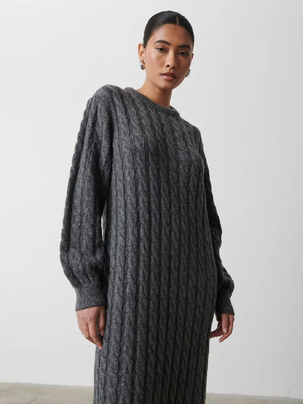 elisha-cable-knit-midaxi-dress-charcoal-grey