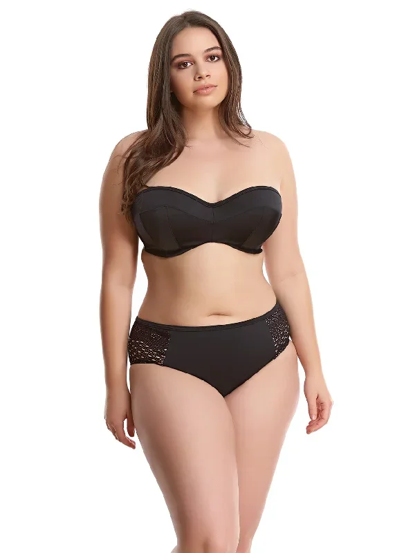 Elomi Essentials Bandeau Bikini Black ES7532