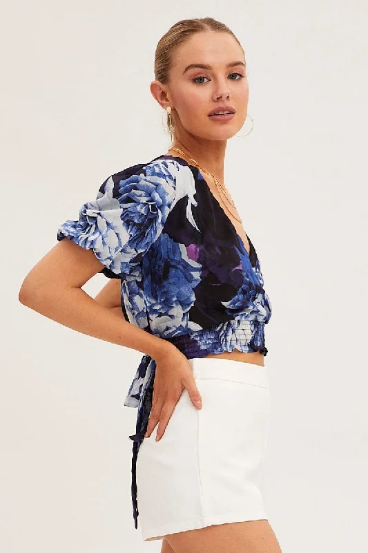 floral-print-short-sleeve-floral-print-v-neck-crop-top-wc1145-34w