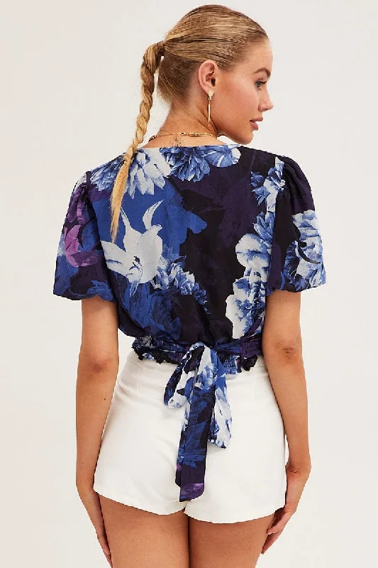 floral-print-short-sleeve-floral-print-v-neck-crop-top-wc1145-34w