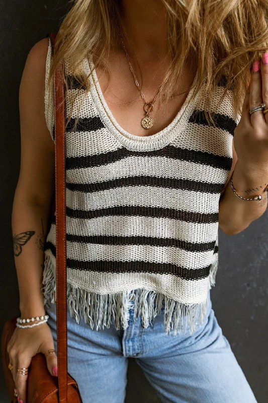 fringe-striped-scoop-neck-tank