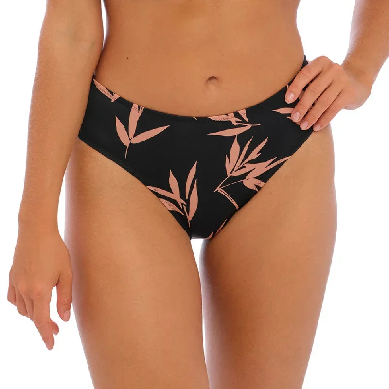 Fantasie Luna Bay Mid Rise Bikini Brief FS502472 Black