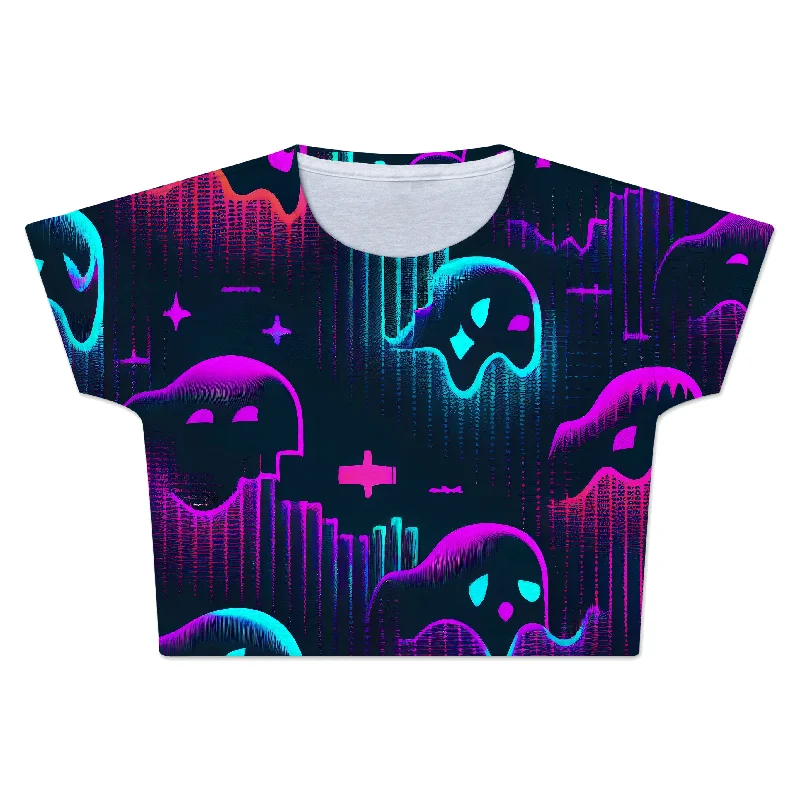 Ghost Melt Crop Tee