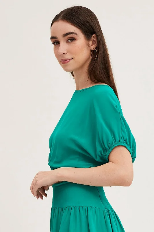 green-crop-top-short-sleeve-elasticated-waist-wc1007x-34wb