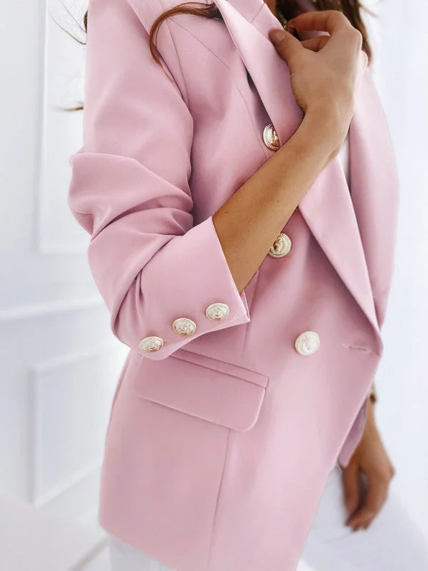 haddie-baby-pink-button-detail-blazer