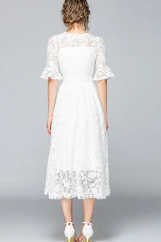 half-ruffle-sleeve-hollow-out-lace-dress-s-in-clearance