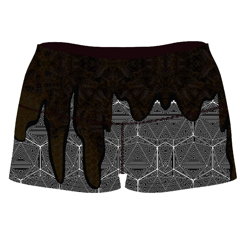 Hallucinations Honey High-Waisted Women's Shorts