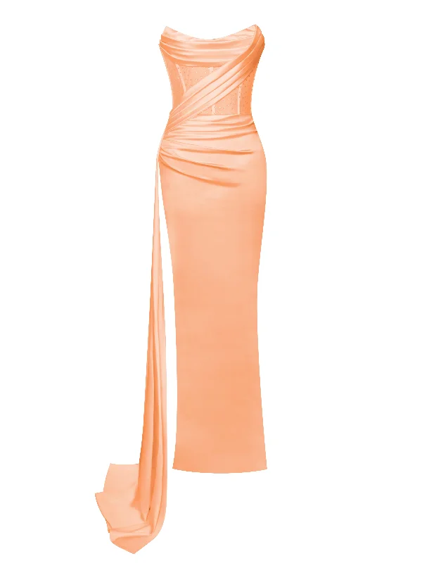 holly-coral-crystallized-corset-high-slit-satin-gown