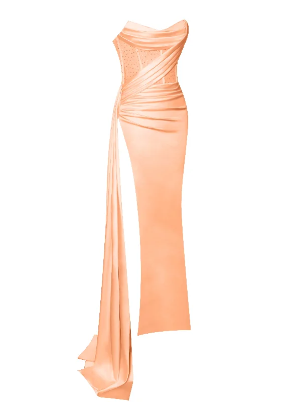 holly-coral-crystallized-corset-high-slit-satin-gown