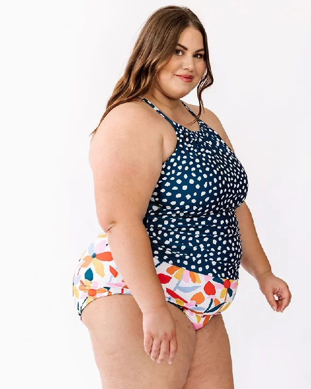 indigo-dot-double-cinch-tankini-top