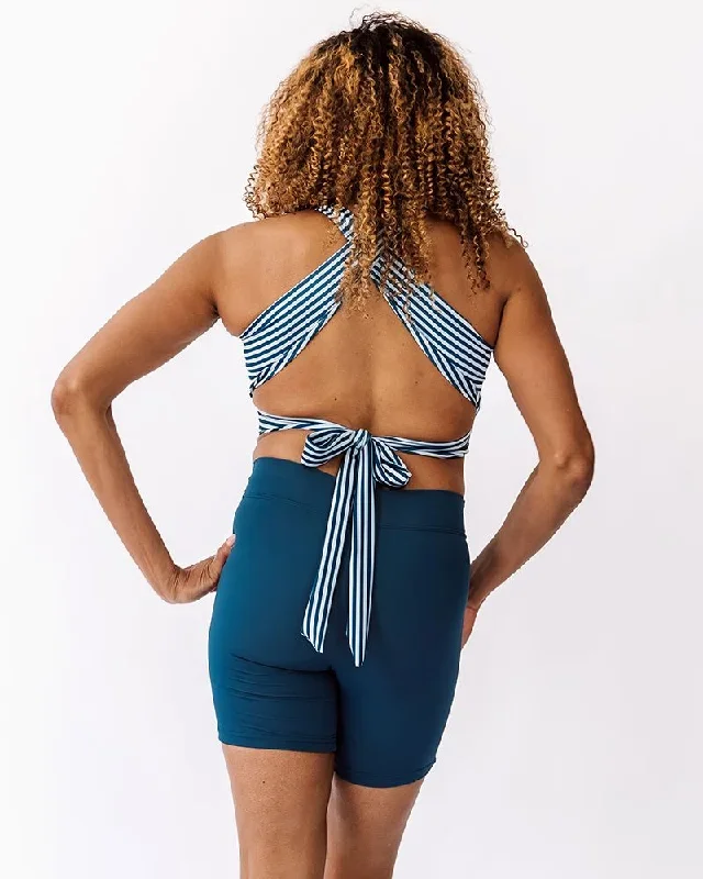 indigo-stripe-cross-back-crop-top