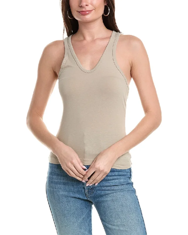 James Perse Cut Away Racerback Tank