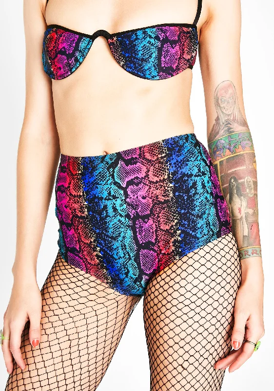 Junglist Jewel Drop Booty Shorts