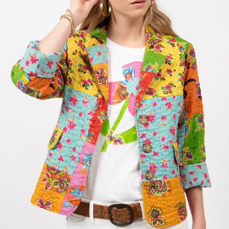 Ivy Jane Kantha Patchwork Blazer