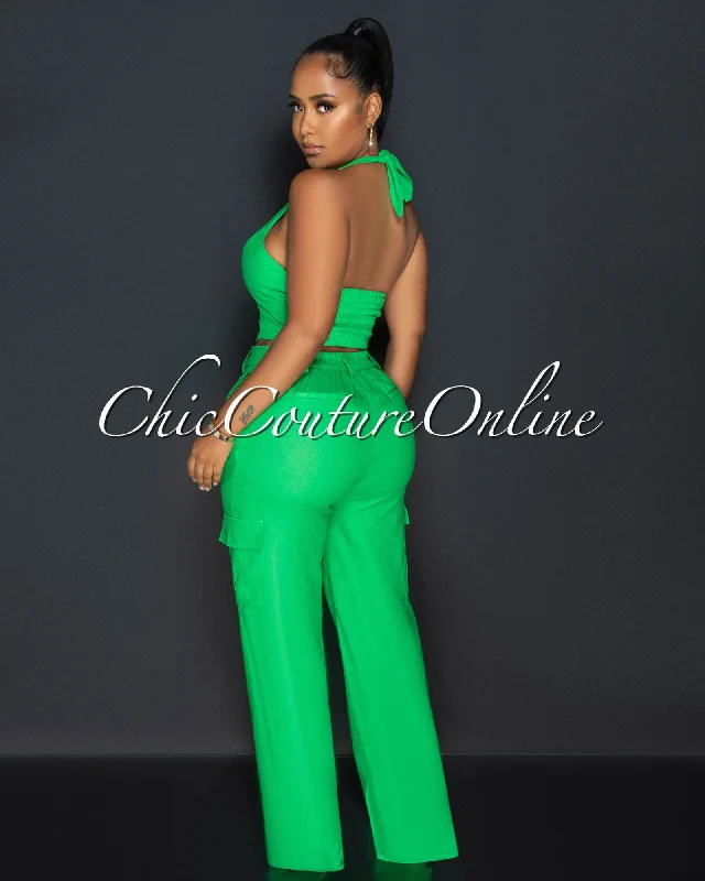 kerly-green-cargo-linen-pants