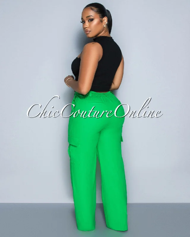 kerly-green-cargo-linen-pants