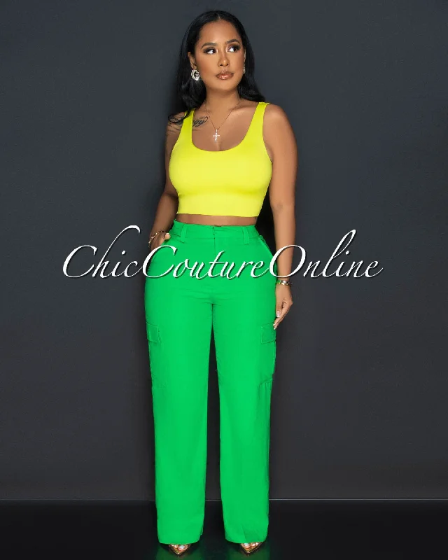 kerly-green-cargo-linen-pants