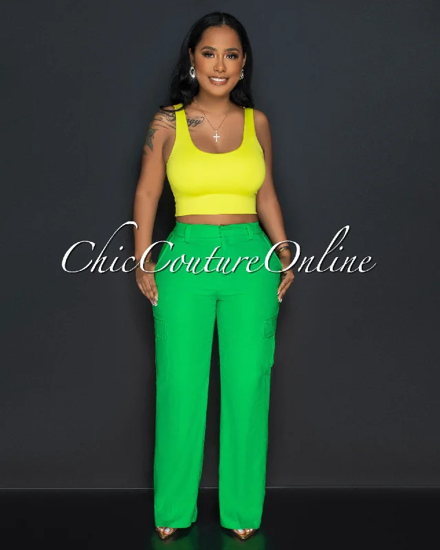 kerly-green-cargo-linen-pants